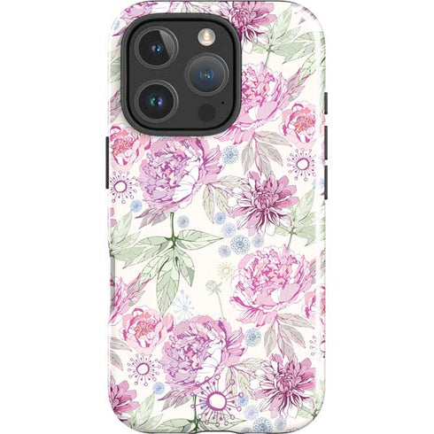 Peony iPhone 16 Pro Max Impact Case