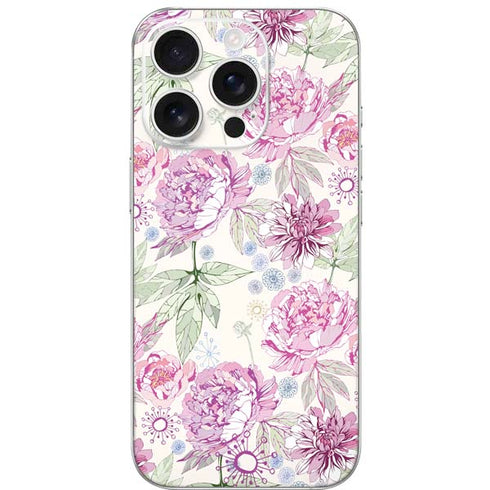 Peony iPhone 16 Pro Skin