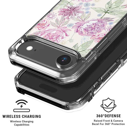 Peony iPhone 17 Air Clear Case