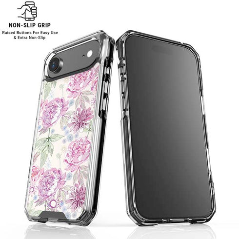 Peony iPhone 17 Air Clear Case