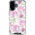 Peony iPhone 17 Clear Case
