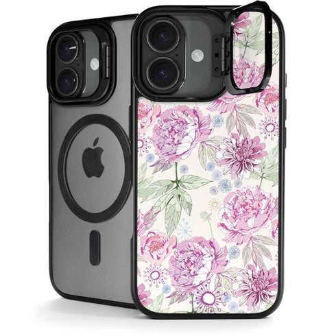 Peony iPhone 17 Kickstand Case
