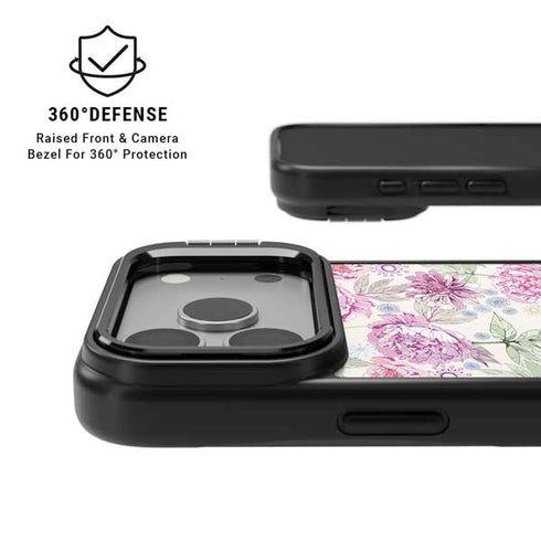Peony iPhone 17 Pro Kickstand Case