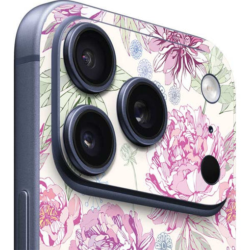 Peony iPhone 17 Pro Skin