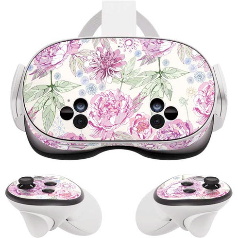 Peony Meta Quest 3S Skin