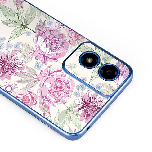 Peony Moto G Play 4G (2024) Skin