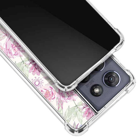 Peony Moto G Play 5G (2025) Clear Case