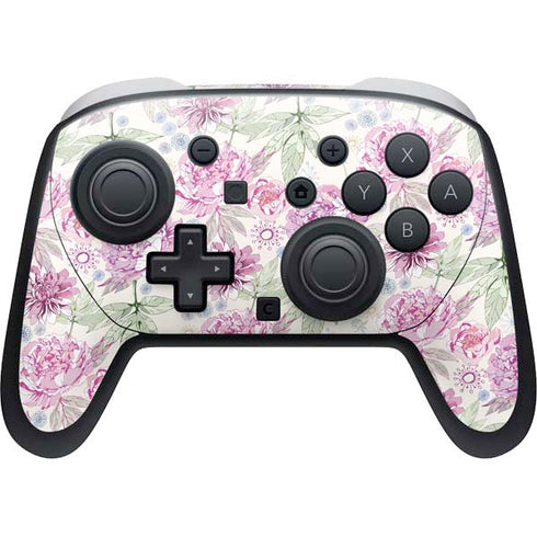 Peony Nintendo Switch 2 (2025) Pro Controller Skin