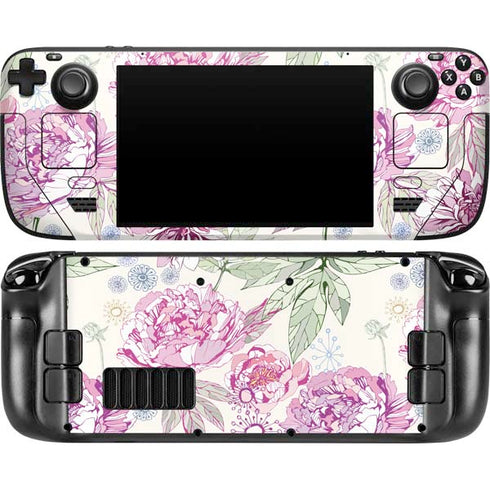 Peony Steam Deck Handheld Gaming Computer OLED Skin