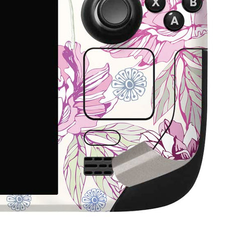 Peony Steam Deck Handheld Gaming Computer OLED Skin
