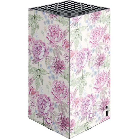 Peony XBox Series X Digital Edition Console Skin