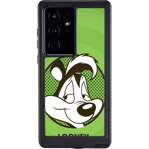 Looney Tunes Pepe Le Pew Full Galaxy S24 Ultra Waterproof Case