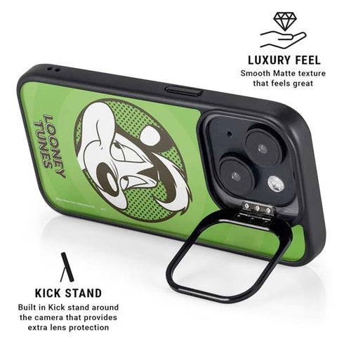 Looney Tunes Pepe Le Pew Full iPhone 14 Plus Kickstand Case