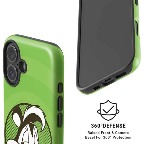 Looney Tunes Pepe Le Pew Full iPhone 16 Magsafe Impact Case