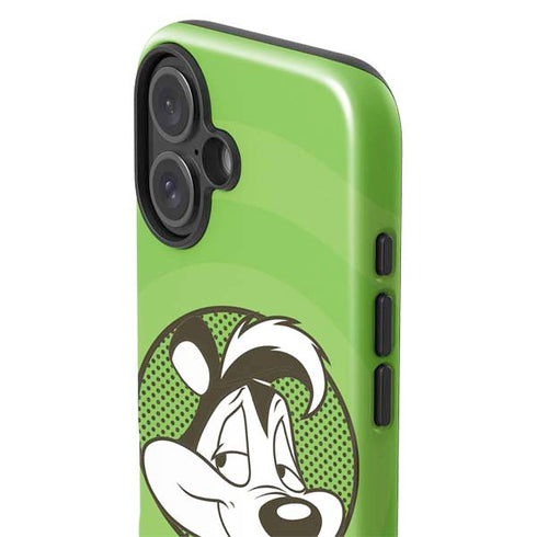 Looney Tunes Pepe Le Pew Full iPhone 16 Plus Impact Case