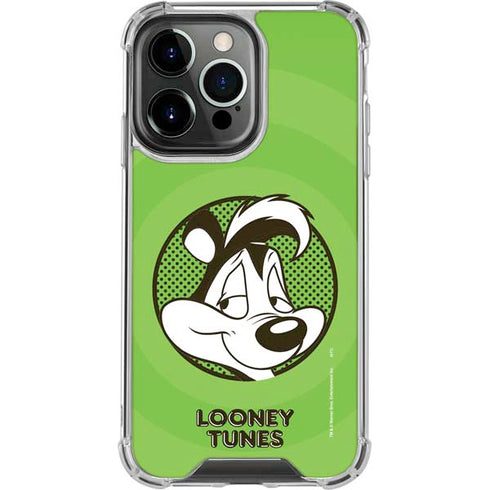 Looney Tunes Pepe Le Pew Full iPhone 16 Pro Max Clear Case