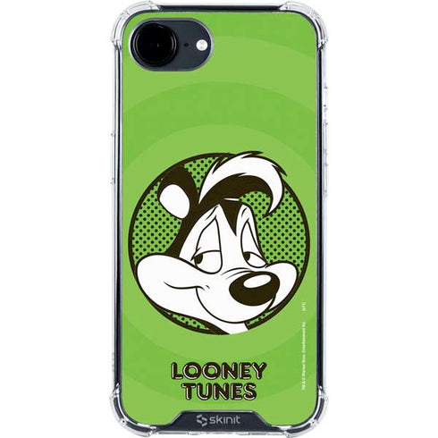 Looney Tunes Pepe Le Pew Full iPhone 16e Clear Case