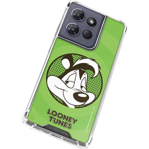 Looney Tunes Pepe Le Pew Full Moto G Power 5G (2025) Clear Case