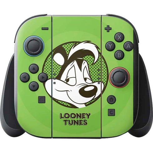 Looney Tunes Pepe Le Pew Full Nintendo Switch 2 (2025) with Joy-Con Skin
