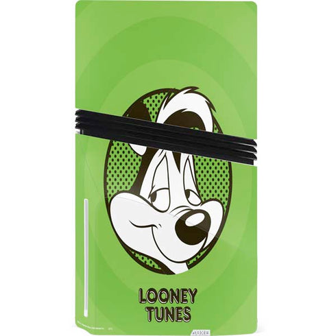 Looney Tunes Pepe Le Pew Full PS5 Pro Disk Console Skin