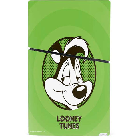 Looney Tunes Pepe Le Pew Full PS5 Slim Digital Edition Console Skin