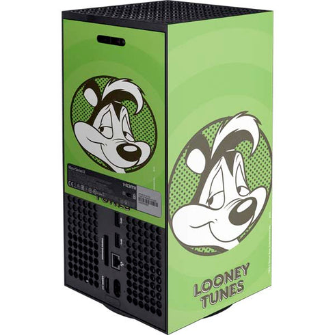Looney Tunes Pepe Le Pew Full XBox Series X Digital Edition Console Skin
