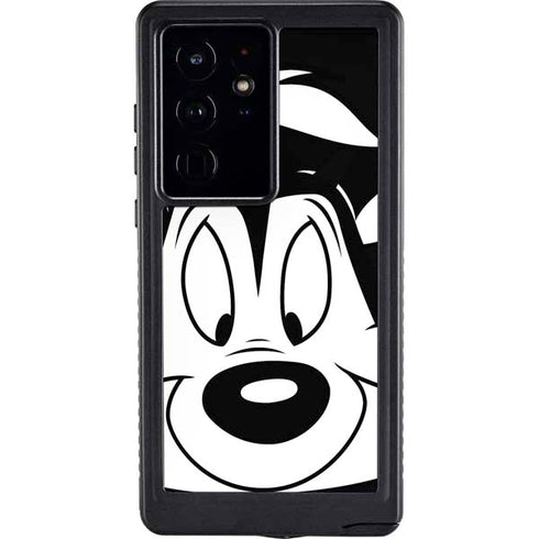 Looney Tunes Pepe Le Pew Galaxy S24 Ultra Waterproof Case