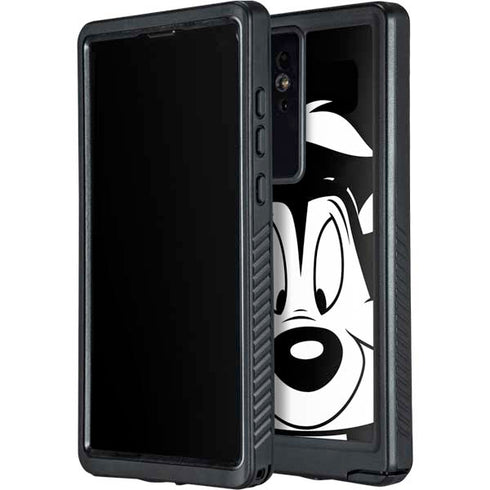 Looney Tunes Pepe Le Pew Galaxy S24 Ultra Waterproof Case