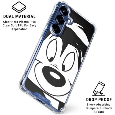 Looney Tunes Pepe Le Pew Galaxy S25 FE Clear Case