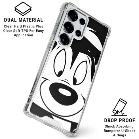 Looney Tunes Pepe Le Pew Galaxy S26 Ultra Clear Case