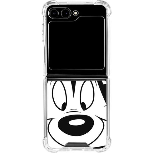 Looney Tunes Pepe Le Pew Galaxy Z Flip6 Clear Case
