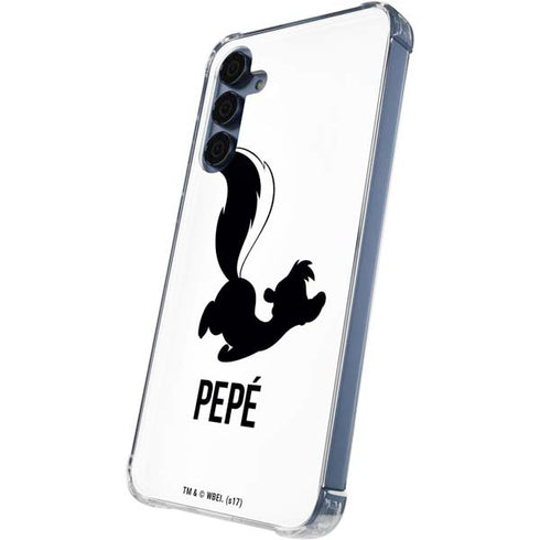 Looney Tunes Pepe Le Pew Identity Galaxy A55 5G Clear Case