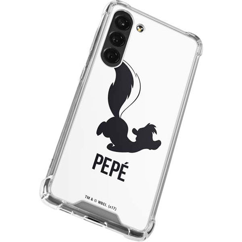 Looney Tunes Pepe Le Pew Identity Galaxy S24 FE Clear Case