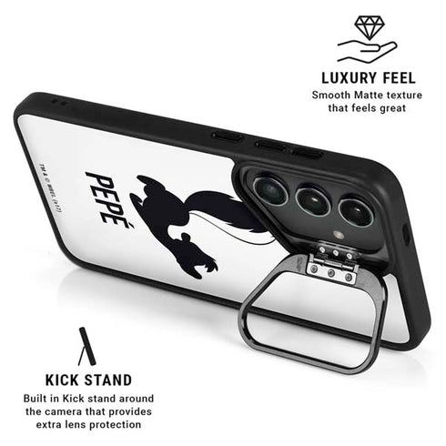 Looney Tunes Pepe Le Pew Identity Galaxy S25 Kickstand Case