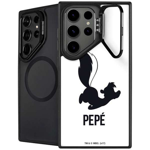 Looney Tunes Pepe Le Pew Identity Galaxy S24 Ultra Kickstand Case