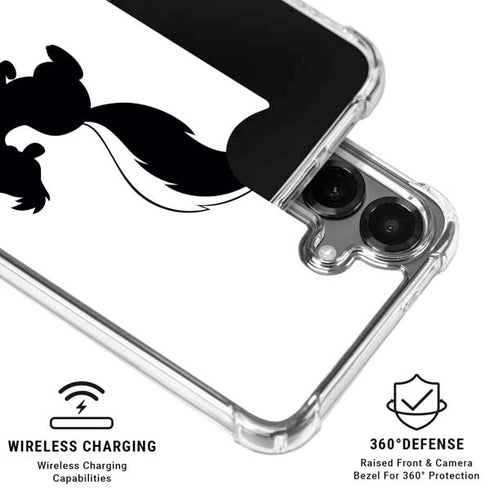 Looney Tunes Pepe Le Pew Identity Galaxy S26 Clear Case
