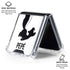 Looney Tunes Pepe Le Pew Identity Galaxy Z Flip6 Clear Case
