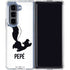 Looney Tunes Pepe Le Pew Identity Galaxy Z Fold5 5G Clear Case
