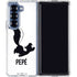 Looney Tunes Pepe Le Pew Identity Galaxy Z Fold7 Clear Case