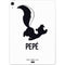 Looney Tunes Pepe Le Pew Identity Apple iPad Air Skin