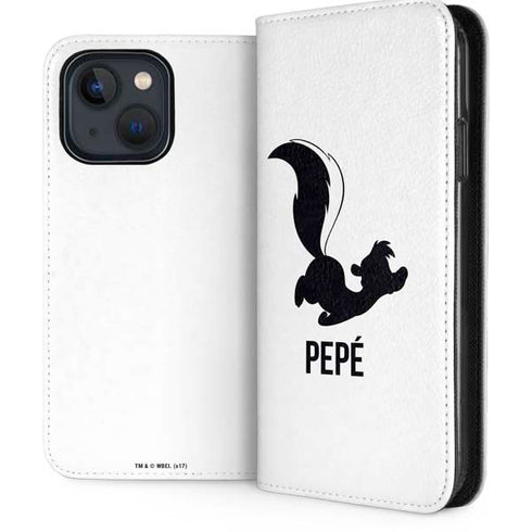 Looney Tunes Pepe Le Pew Identity iPhone 14 Plus Folio Case