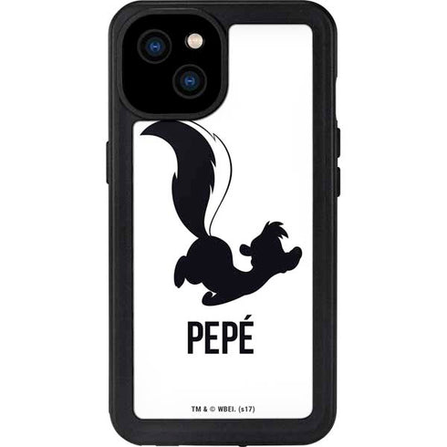 Looney Tunes Pepe Le Pew Identity iPhone 15 Plus Waterproof Case
