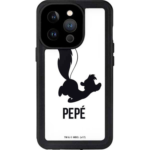 Looney Tunes Pepe Le Pew Identity iPhone 15 Pro Waterproof Case