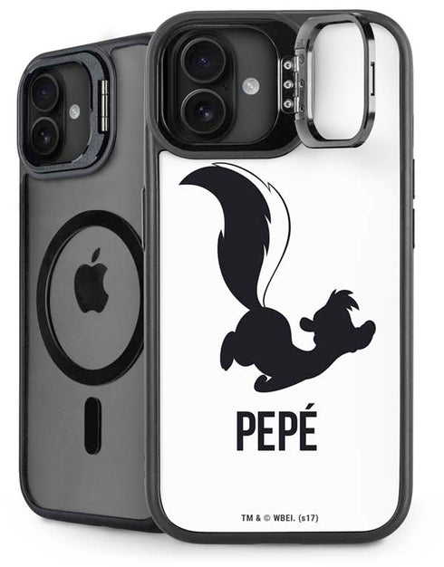 Looney Tunes Pepe Le Pew Identity iPhone 16 Plus Kickstand Case