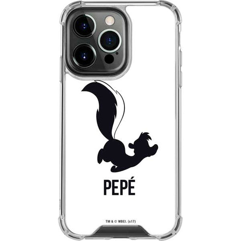 Looney Tunes Pepe Le Pew Identity iPhone 16 Pro Clear Case