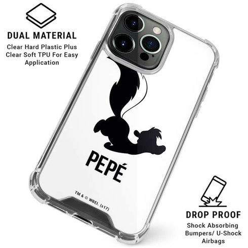 Looney Tunes Pepe Le Pew Identity iPhone 16 Pro Clear Case