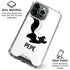 Looney Tunes Pepe Le Pew Identity iPhone 16 Pro Clear Case