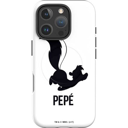Looney Tunes Pepe Le Pew Identity iPhone 16 Pro Magsafe Impact Case