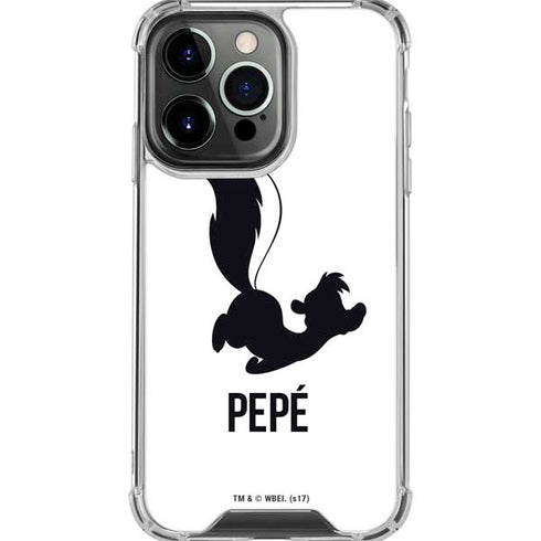 Looney Tunes Pepe Le Pew Identity iPhone 16 Pro Max Clear Case