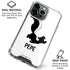 Looney Tunes Pepe Le Pew Identity iPhone 16 Pro Max Clear Case